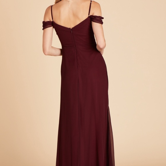 Floor Length Bridesmaid Dress (Birdy Grey) - Picture 2 of 7